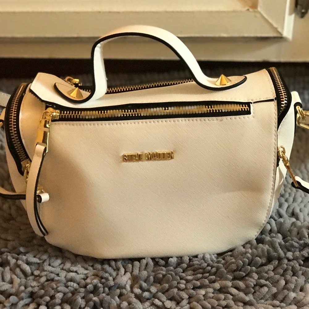 Steve Madden white handbag